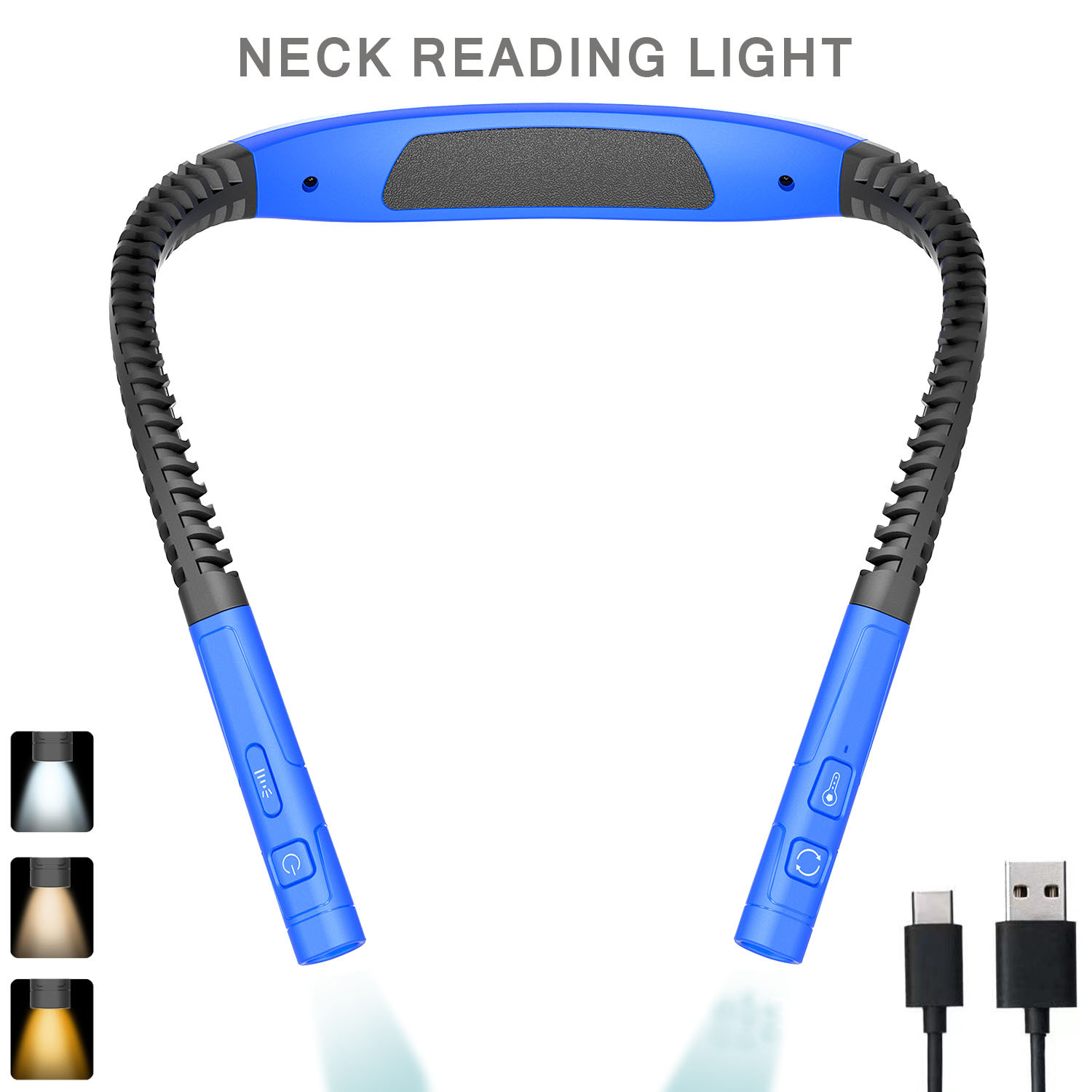 Photography Lighting Book - LED Boyun Okuma Işıkları Şarj Edilebilir