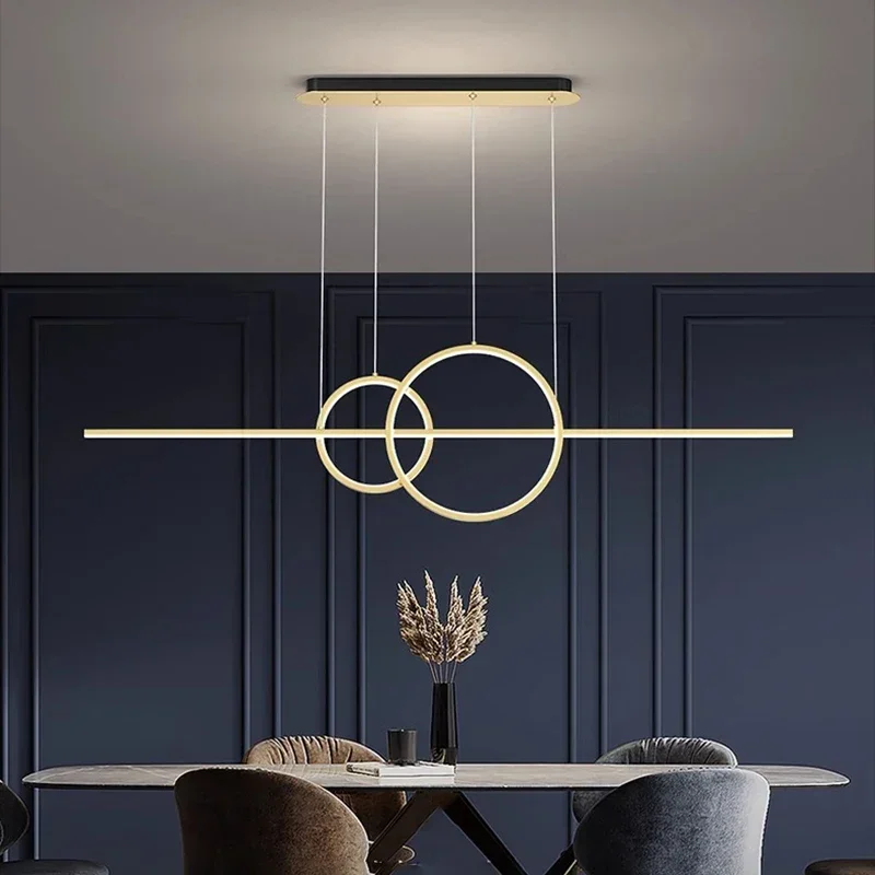 Photography Lighting For Food - Modern sadelik LED kolye işıklar oturma
