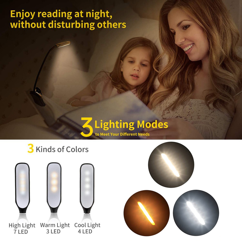LED Kitap Işık USB Şarj Edileb - Photography Lighting Book incelemesi ve fiyatı