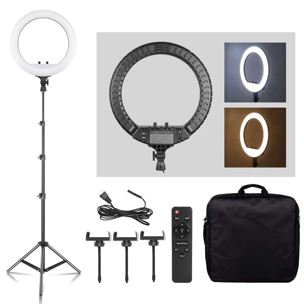 SH 18 İnç Düğmeli Halka Işık L - Photography Lighting Circle incelemesi ve fiyatı