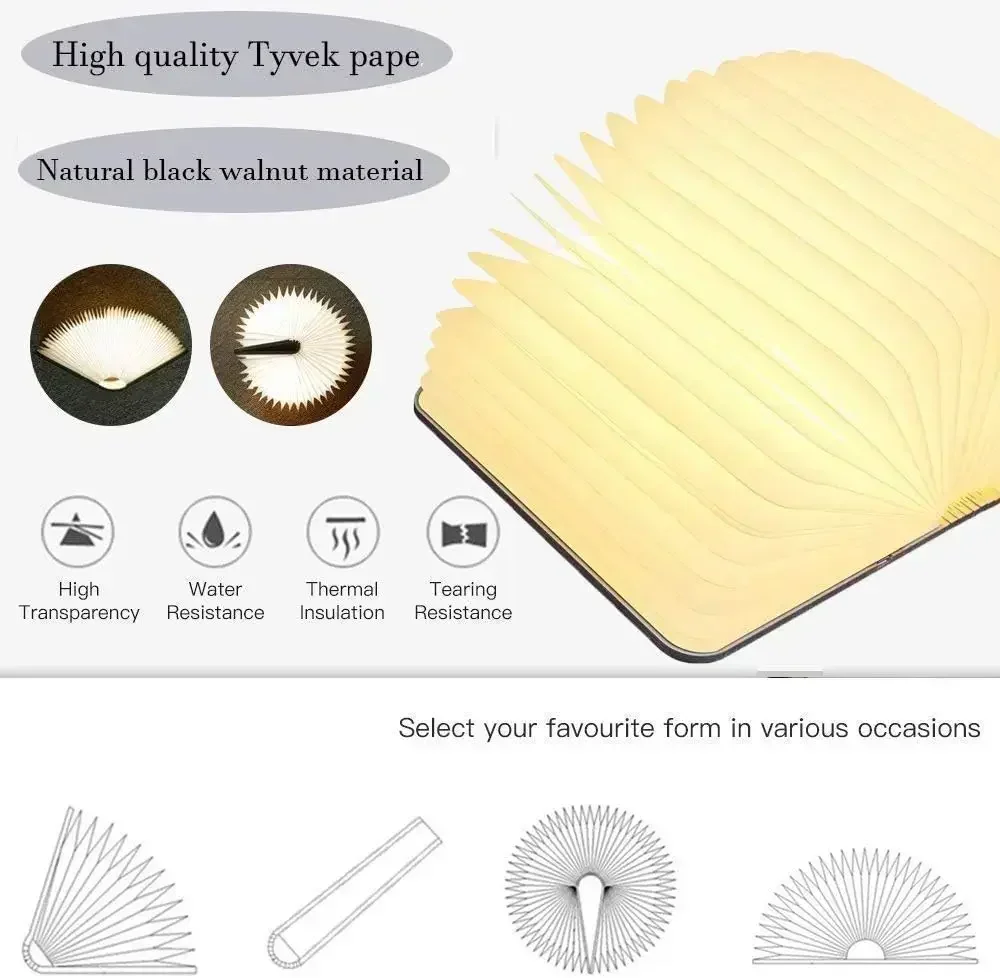 3D Kitap Işık Katlanır Ahşap Y - Photography Lighting Book incelemesi ve fiyatı