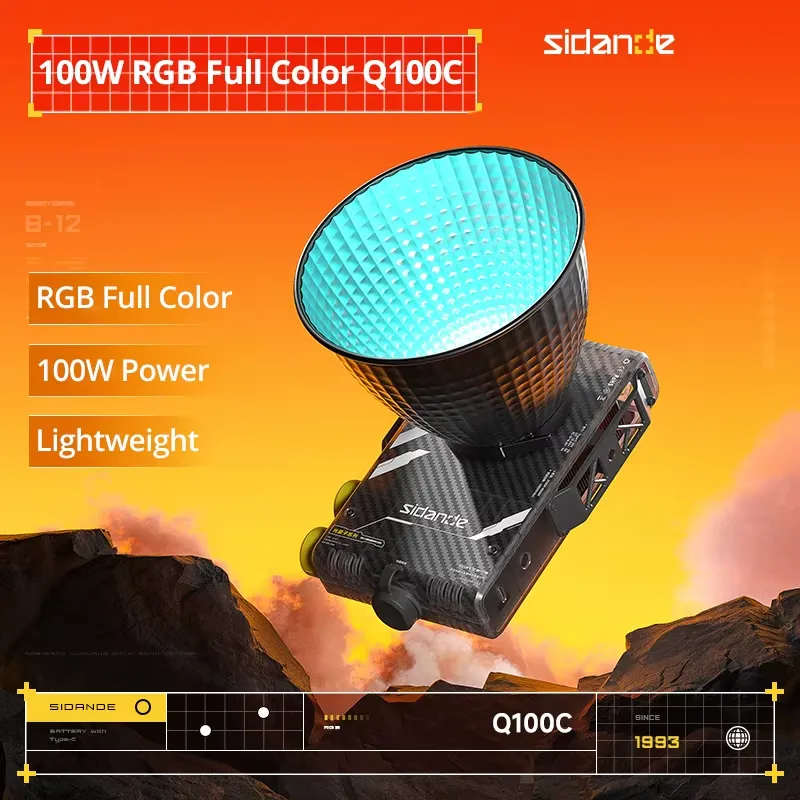 Sidande Q100C Q100Lite Optik 1 - Photography Of Lighting incelemesi ve fiyatı