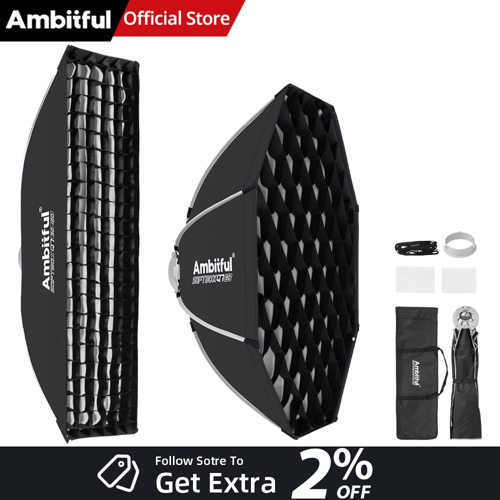 AMBITFUL 30x120cm 55cm 65cm 90 - Beauty Dish 55Cm incelemesi ve fiyatı