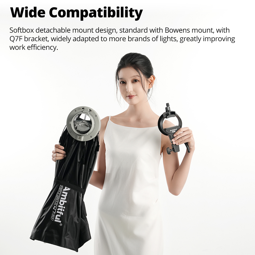 AMBITFUL 30x120cm 55cm 65cm 90 - Beauty Dish 55Cm incelemesi ve fiyatı