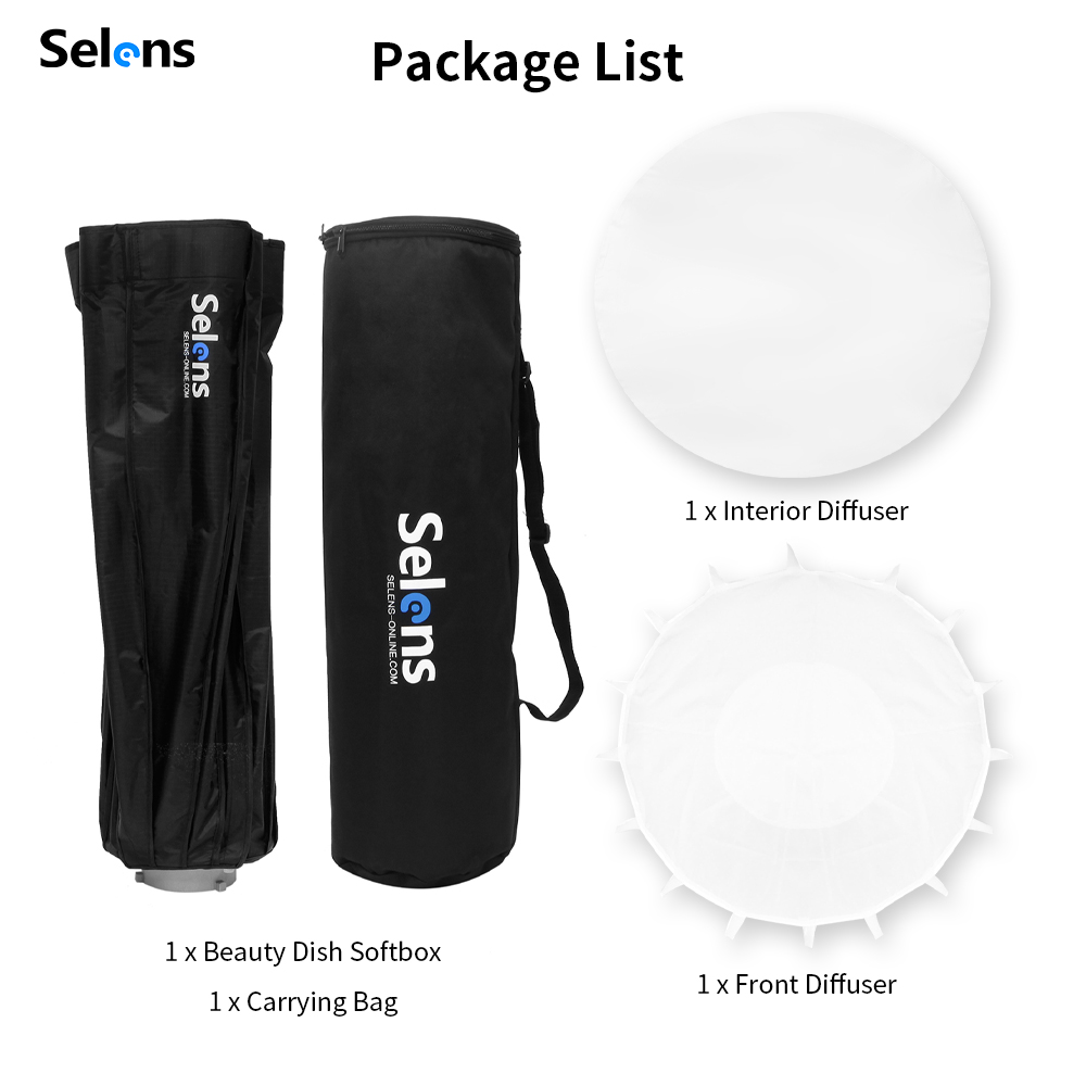 Selens 85cm şemsiye Radar Soft - Beauty Dish 55Cm incelemesi ve fiyatı