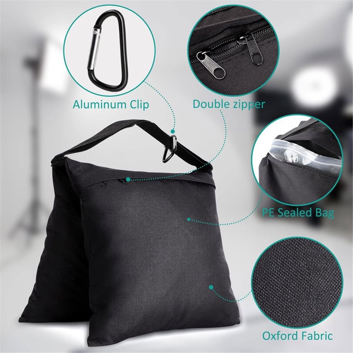 DT75BG 8 Paket Kum Torbası Haf - Photography Lighting Weight Bags incelemesi ve fiyatı