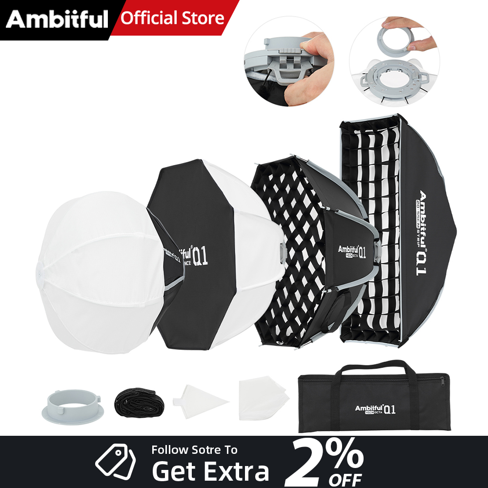 AMBITFUL Q1 Mini Bowens / GODO - Beauty Dish 55Cm incelemesi ve fiyatı