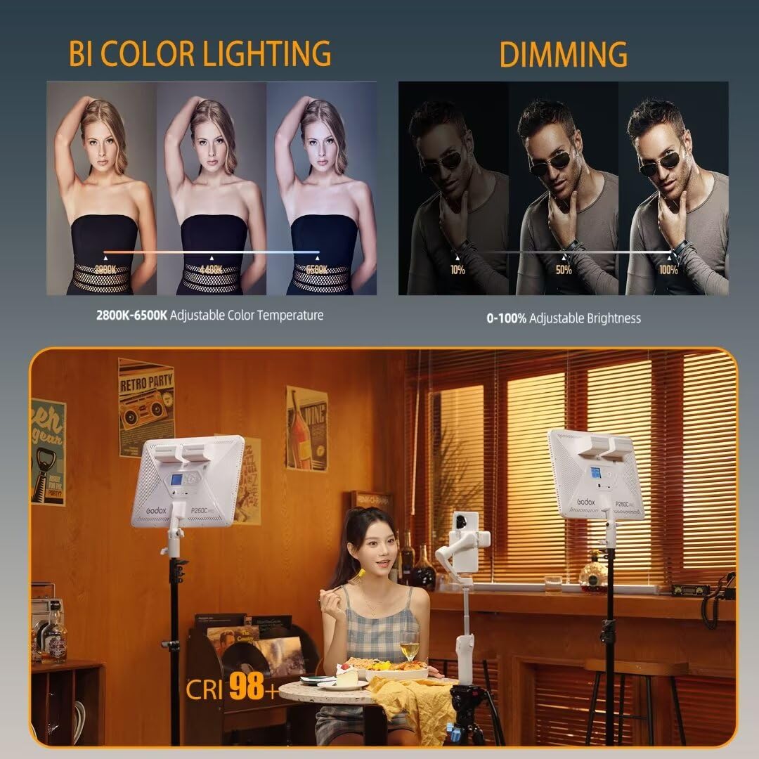 Godox P260C Pro LED Video Işığ - Photography Lighting Godox incelemesi ve fiyatı