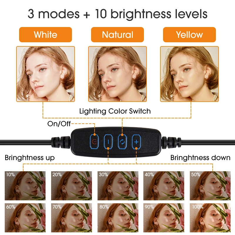 10 inç LED Selfie Halka Işık D - Photography Lighting Circle incelemesi ve fiyatı
