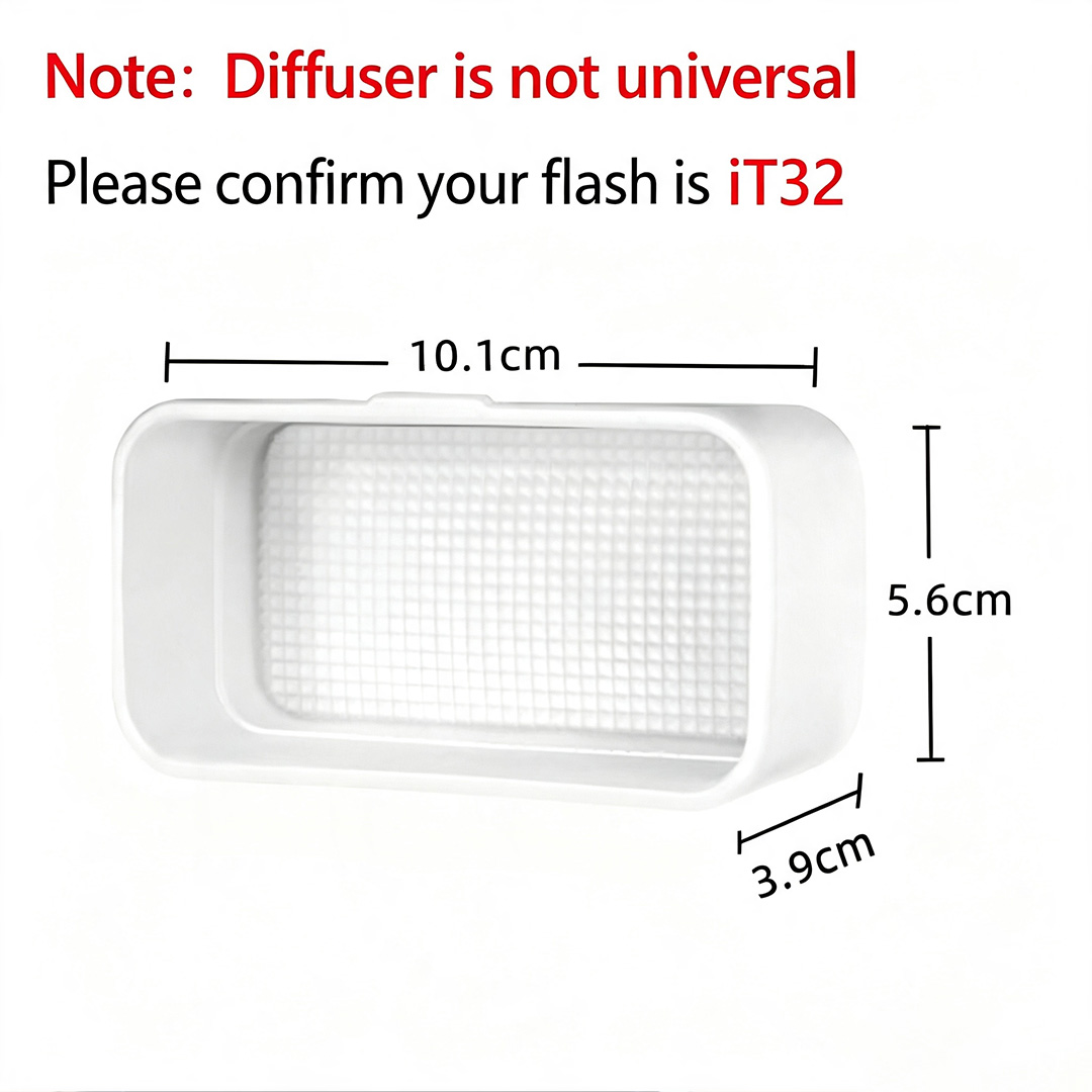 Godox iT32 için Flaş Difüzör Y - Photography Lighting Godox incelemesi ve fiyatı