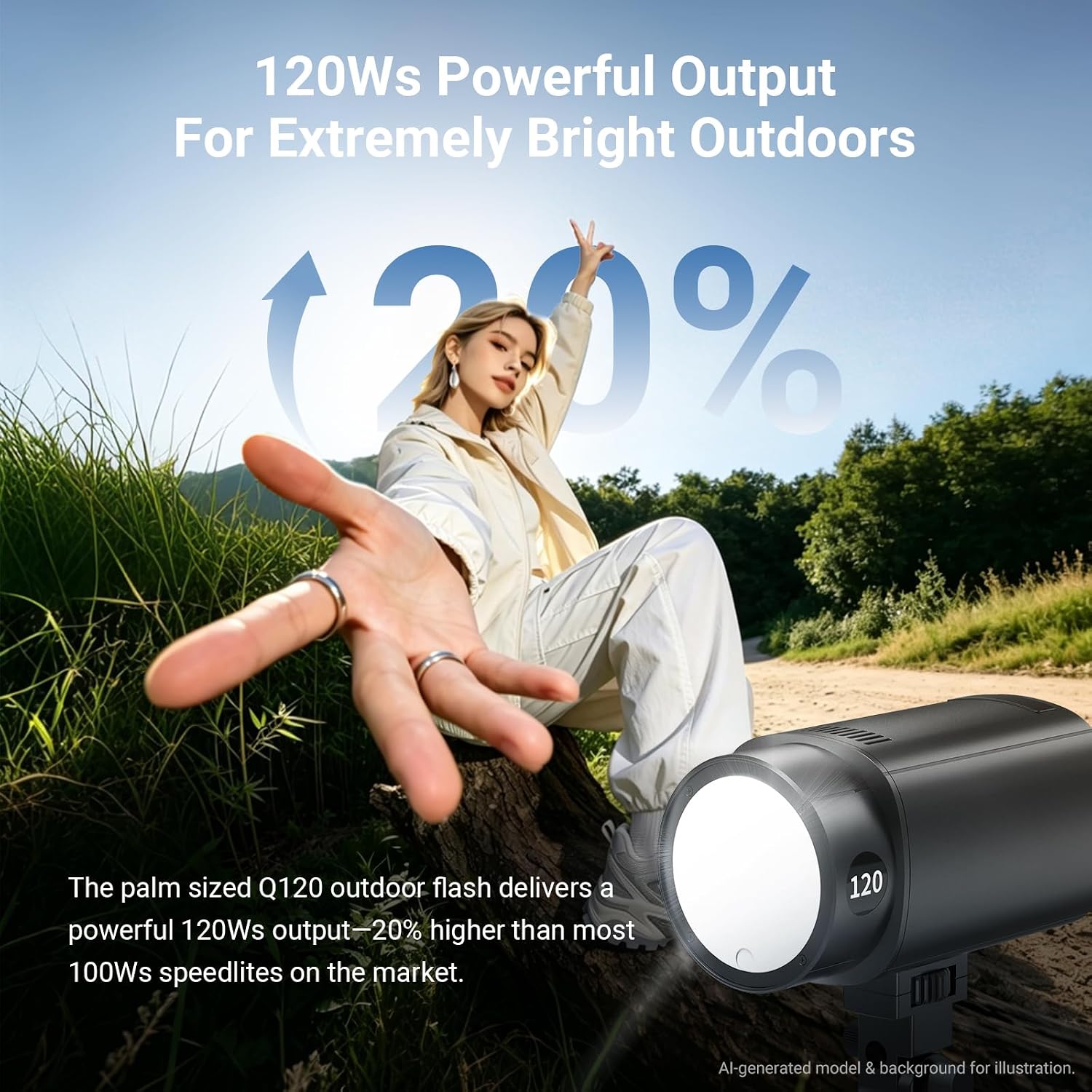 NEEWER Q120 120Ws 2.4G TTL Dış - Portable Strobe Monolight incelemesi ve fiyatı