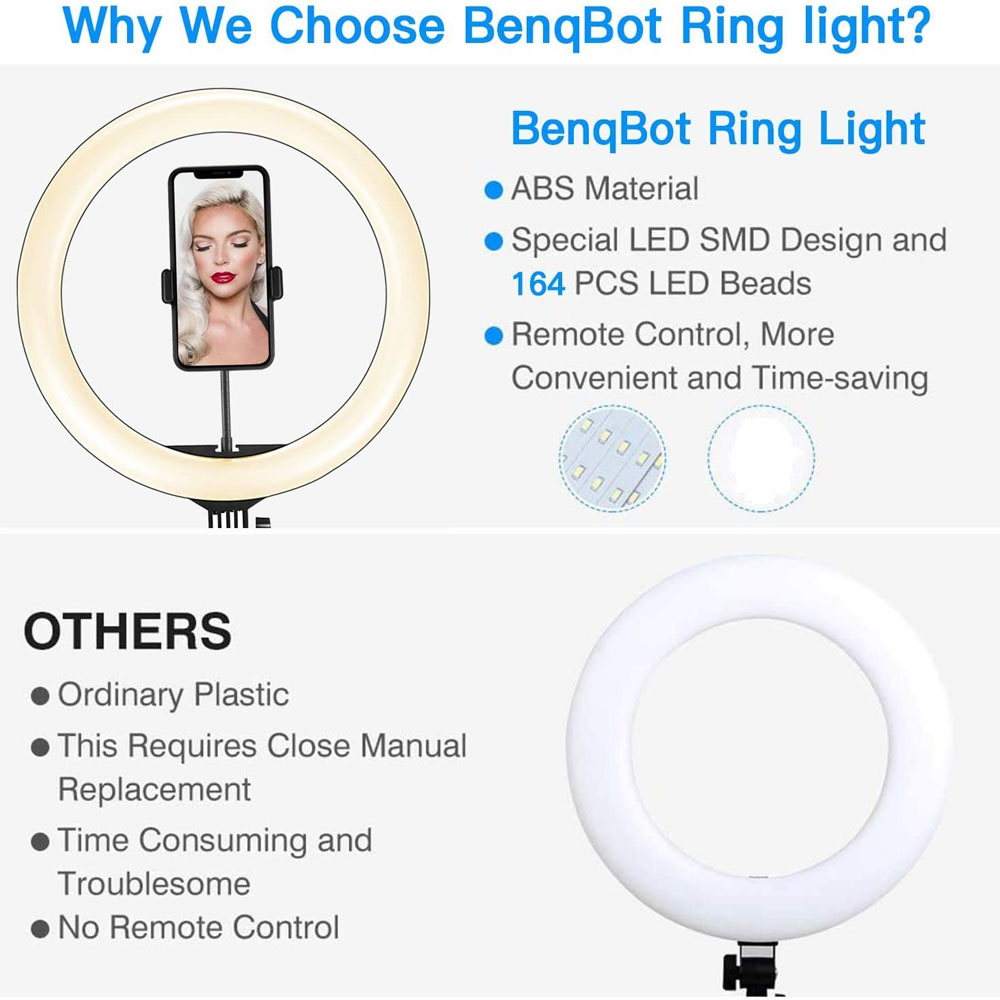 26 33 CM Video Işıkları Kısıla - Photography Lighting Circle incelemesi ve fiyatı